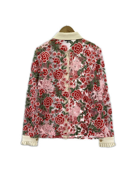 Sister Jane 長袖シャツ Formal Embroidered Blouse
