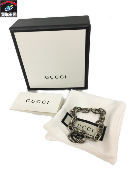 GUCCI インターロッキングG ブレスレット SV925[値下]