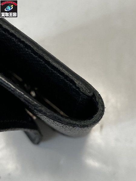 キーケース・キーリング ミュルティクレ6　ダミエ　黒