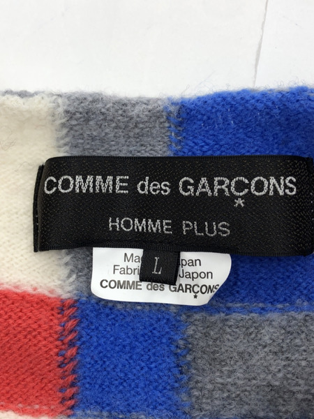COMME des GARCONS HOMME PLUS MULTI COROR KNIT PJ-N501(L)[値下]