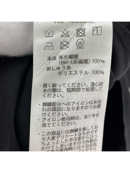schott 長袖シャツ BOWLING LS SHIRT M 黒
