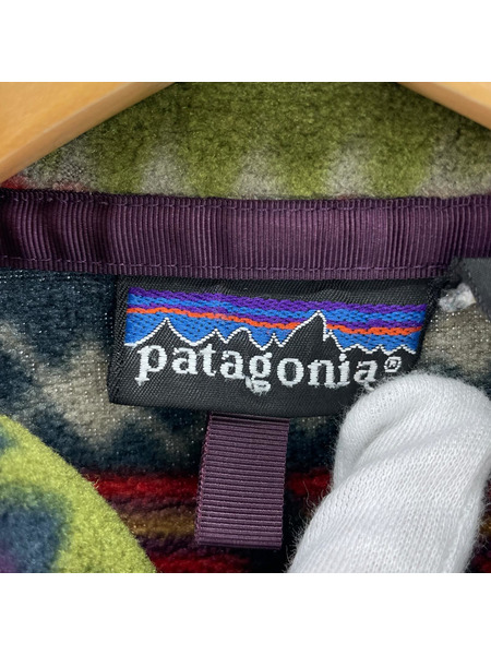 patagonia 90s 雪無シタグ サカジャウィア柄 スナップT M