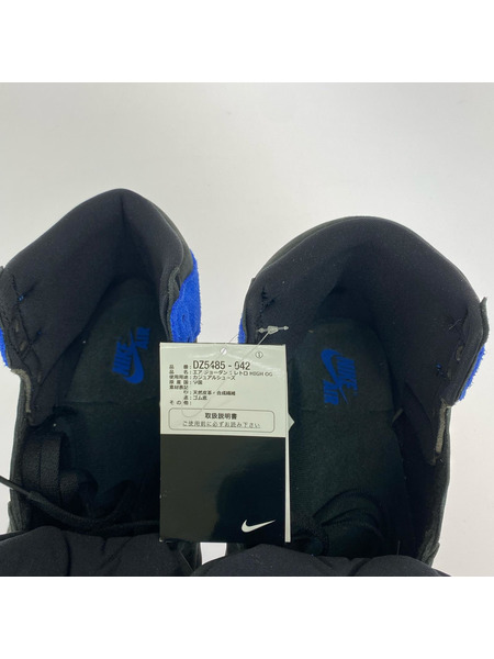 NIKE スニーカー AIR JORDAN 1 Royal Reimagined US10