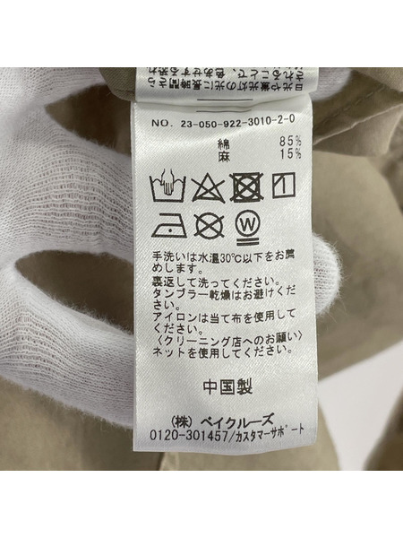 plage 長袖シャツ Sheer Military 23年製 シャツ[値下]