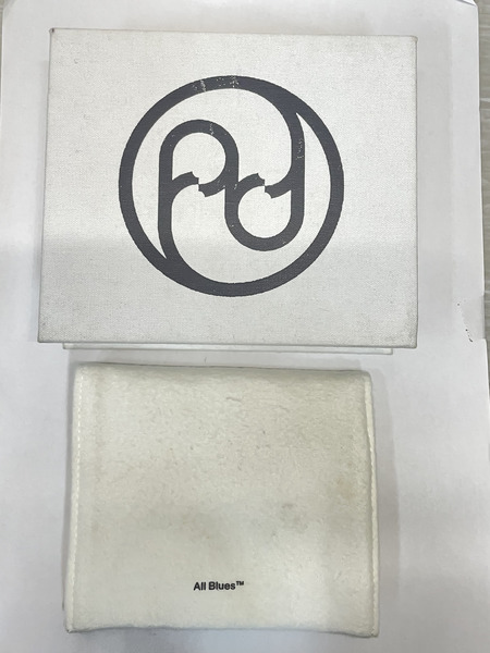 ALL BLUES RAUK NARROW RING CARVED 21号