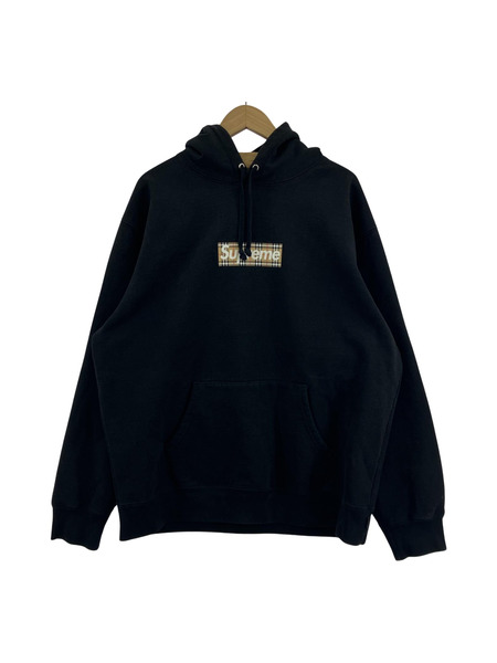 Supreme×BURBERRY 22SS Burberry Box Logo Hooded Sweatshirt L[値下]