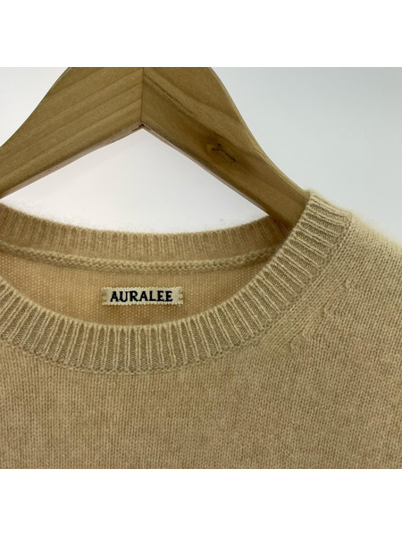AURALEE ニット・セーター BABY CASHMERE KNIT 4 ベージュ