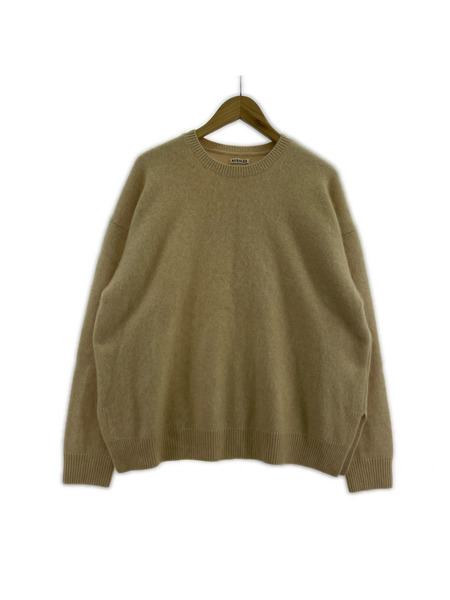 AURALEE ニット・セーター BABY CASHMERE KNIT 4 ベージュ