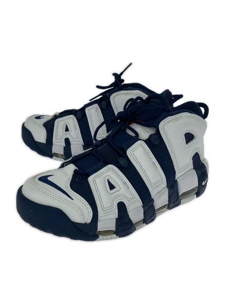 NIKE スニーカー WMNS AIR MORE UPTEMPO OLYMPIC 24.5cm