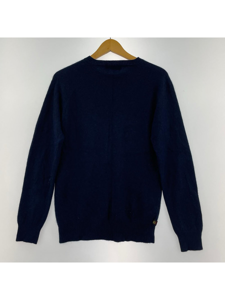 HYSTERIC GLAMOUR ニット・セーター CHILLIN NAVY  FREE