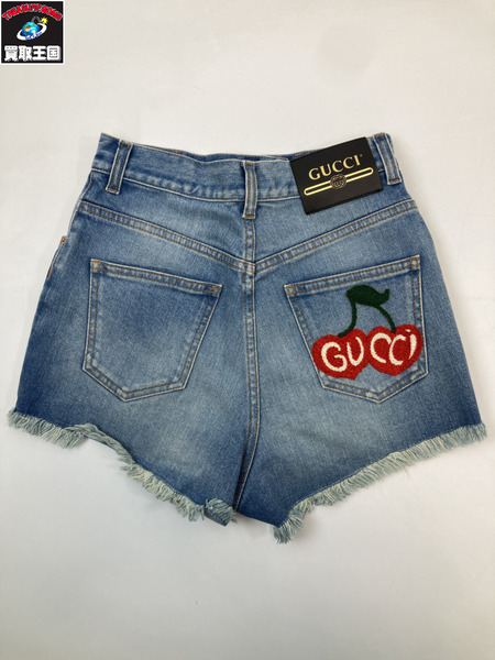GUCCI グッチ 502779 デニム 短パン ショートパンツ