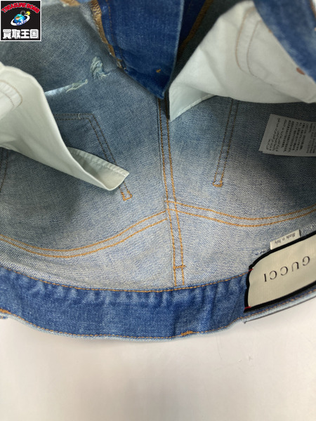 GUCCI グッチ 502779 デニム 短パン ショートパンツ