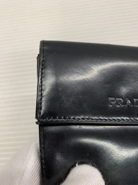 PRADA/ｴﾅﾒﾙ/ｺｲﾝｹｰｽ[値下]