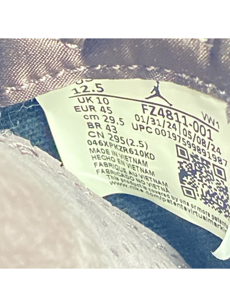 NIKE スニーカー Air Jordan 3 Retro OG SP 29.5cm 黒/グレー