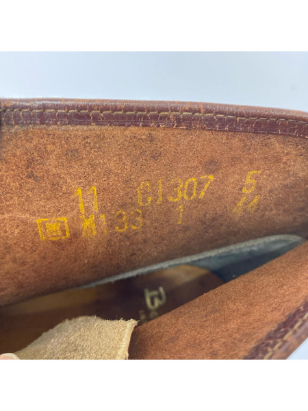 OLD・VINTAGE シューズ 40s STAR BRAND チャッカ 赤茶 (44)