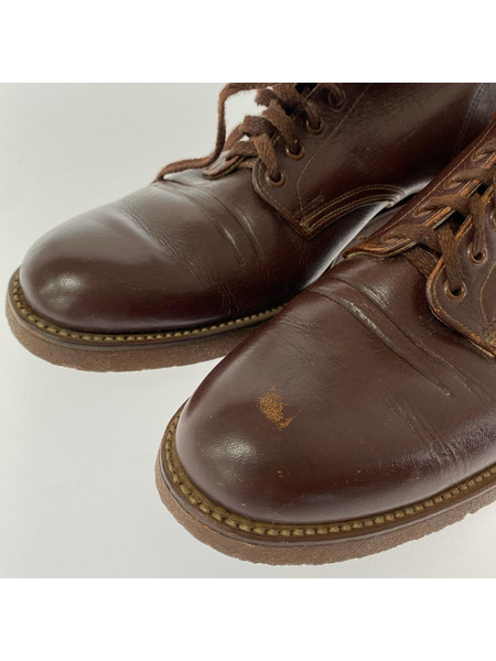 OLD・VINTAGE シューズ 40s STAR BRAND チャッカ 赤茶 (44)