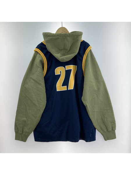 Supreme パーカー 21SS Basketball Jersey HoodedSweatshirt[値下]