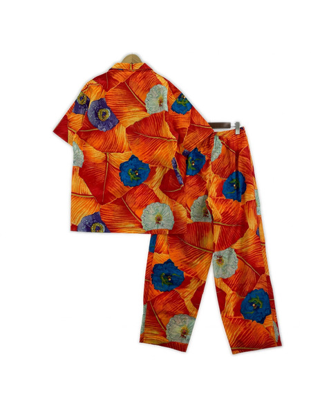 KENZO 半袖シャツ ~90s 花柄 セットアップ (L)