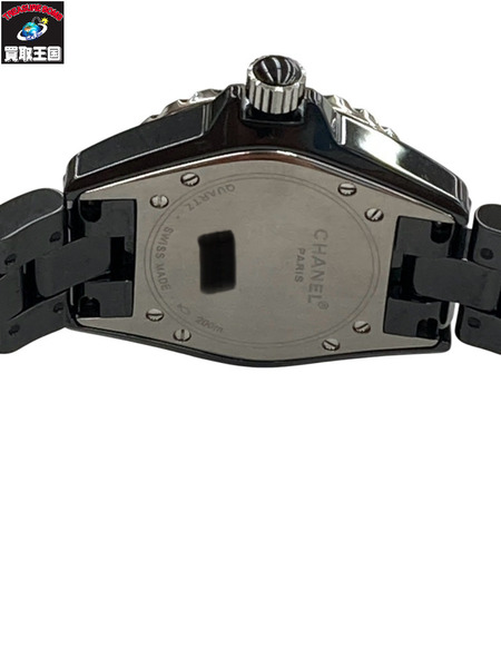 CHANEL シャネル J12 H0682 クオーツ ブラックセラミック 仕上げ済 腕時計