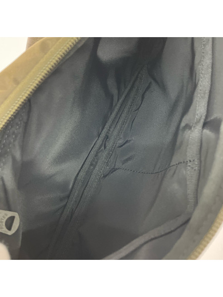 PORTER × SAC'S BAR WAIST BAG カーキ/白
