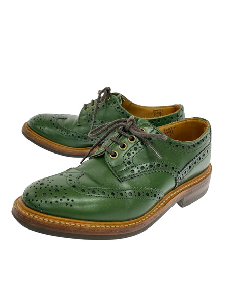 Tricker's シューズ トリッカーズ KESWICK BOURTON 緑 M7292 UK5 約23.5cm