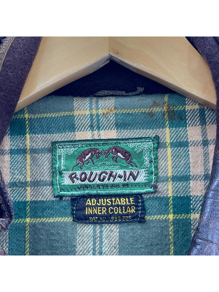 OLD・VINTAGE レザージャケット 40s~ ROUGH-IN Leather Sports Jacket[値下]