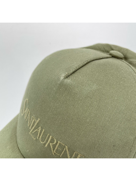 SAINT LAURENT　ロゴ キャップ