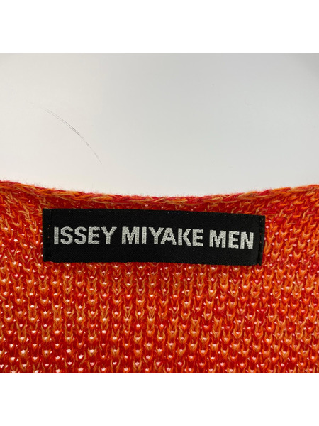 ISSEY MIYAKE MEN コットンニット オレンジ