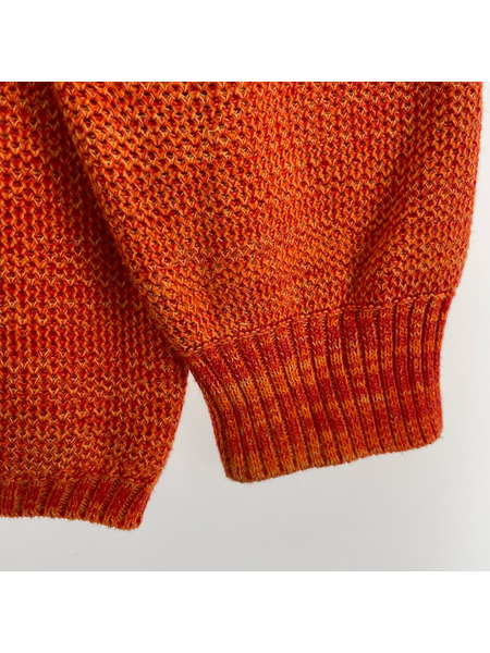 ISSEY MIYAKE MEN コットンニット オレンジ