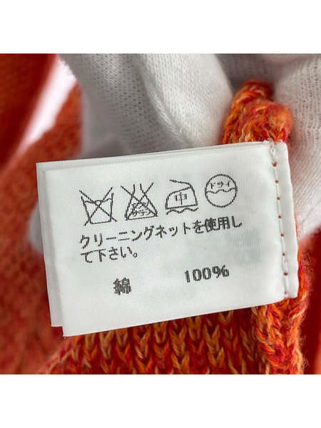 ISSEY MIYAKE MEN コットンニット オレンジ