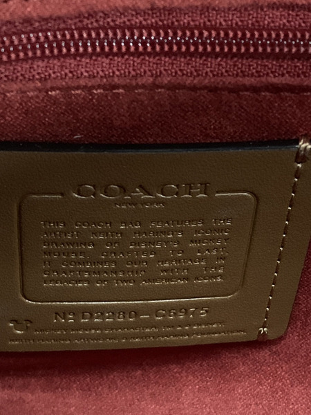 COACH×Disney×keith haring ショルダーバッグ[値下]