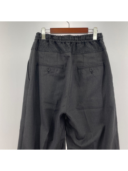JUNYA WATANABE COMME des GARCONS MAN 25AW ウールストライプパンツ S
