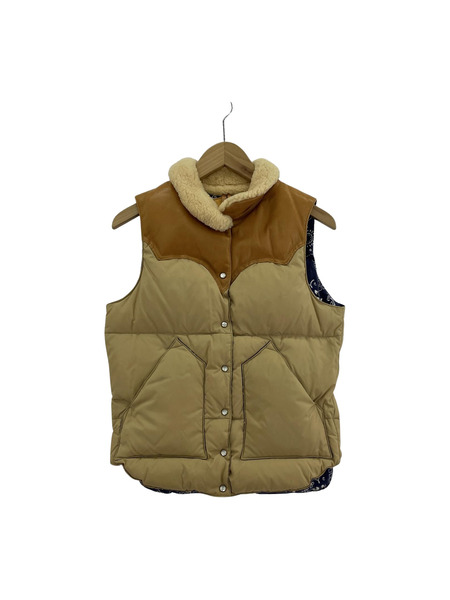 Rocky Mountain FeatherBed ダウンベスト ベージュ[値下]