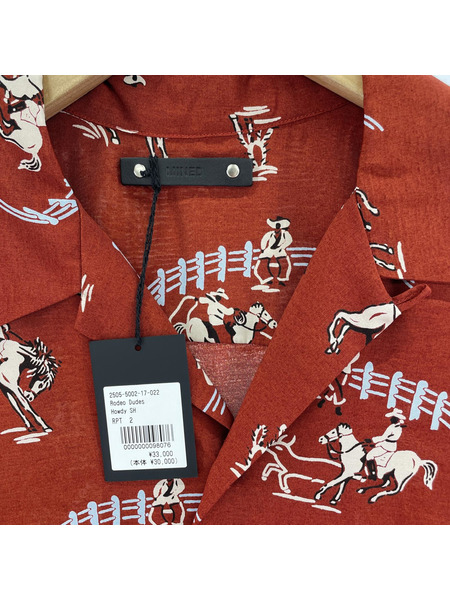 MINEDENIM 半袖シャツ Rodeo Dudes Howdy SH 2 2505-5002