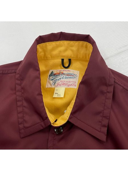 JOE McCOY ジャケット NYLON COTTON LINED COACH JACKET (XL)