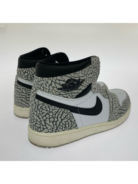 NIKE スニーカー AIR JORDAN1 RETRO HIGH OG WHITE CEMEN