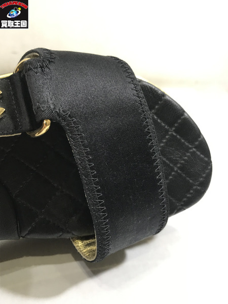 CHANEL　レザーサンダル