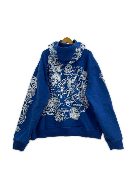 Warren Lotas Sabata Hoodie 2.0 L ブルー