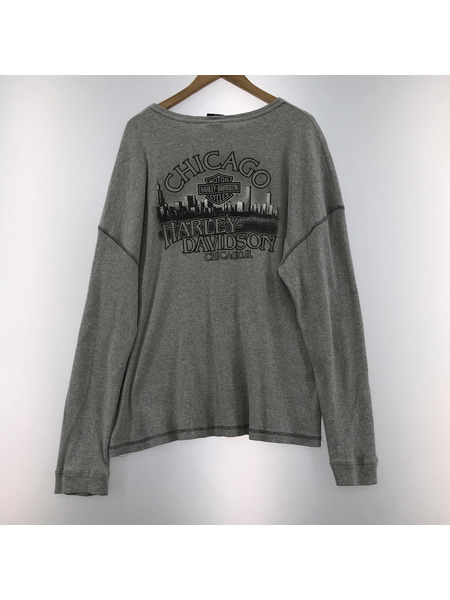 Harley-Davidson L/S サーマルカットソー /グレー[値下]