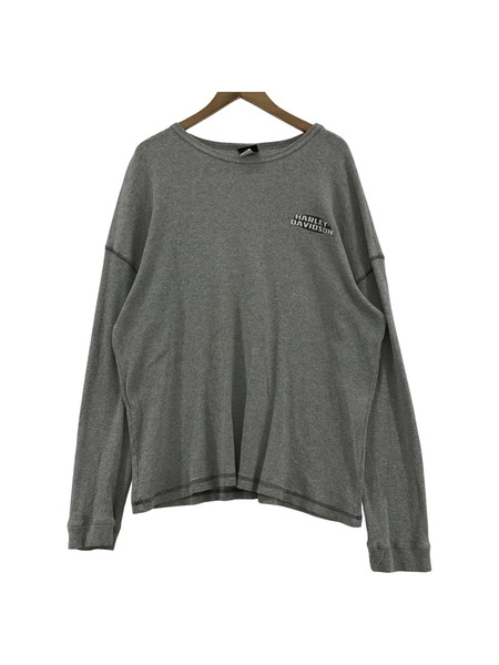 Harley-Davidson L/S サーマルカットソー /グレー[値下]