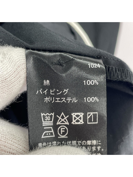 mizuiroind 半袖シャツ mizuiro ind s/sシャツ 黒