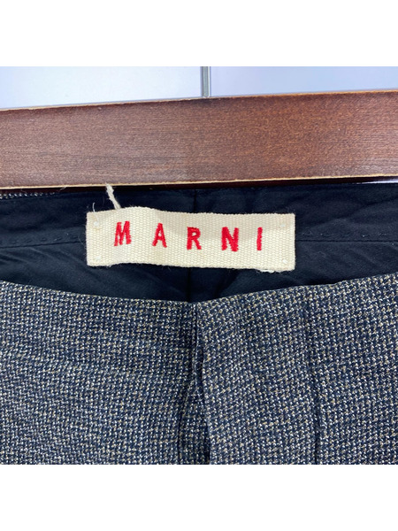 MARNI パンツ コットンパンツ size46 グレー