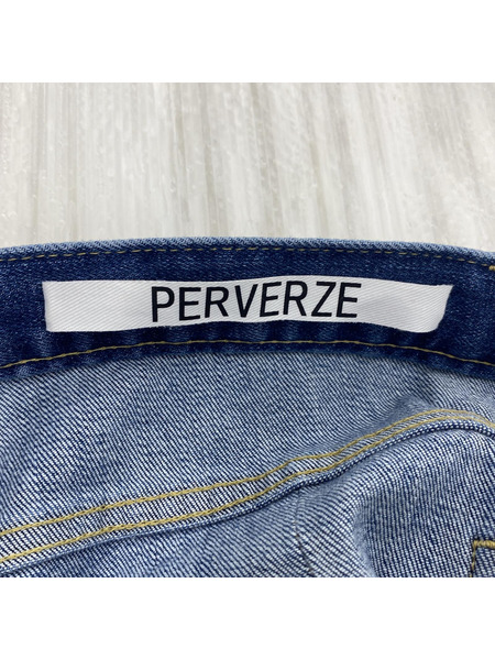 デニム・ジーンズ PERVERZE ブロックデニムパンツ(1)[値下]