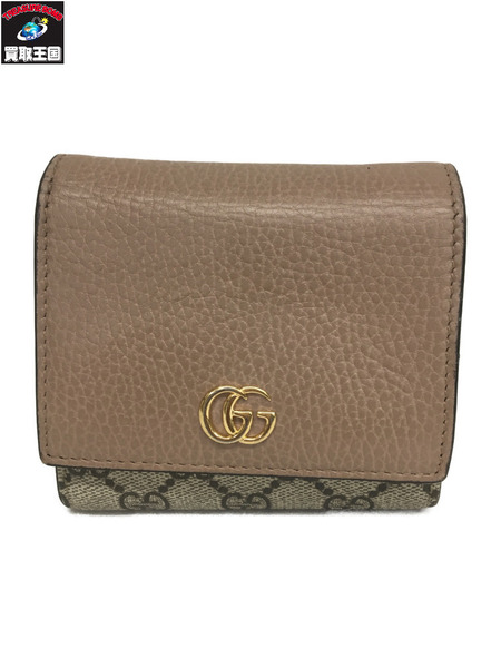 コンパクトウォレット GUCCI GGマーモント