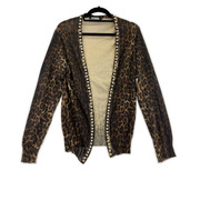 HYSTERIC GLAMOUR ニット・セーター 0223ND12 レオパード カーディガン S