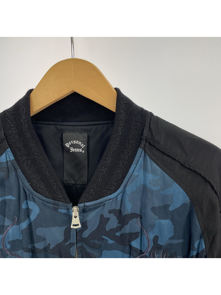 氷室京介 ☆ ほぼ新品 Personal Jesus スタジャン S 氷室京介 PERSONAL JESUS メモリアル・スカジャン - メルカリ