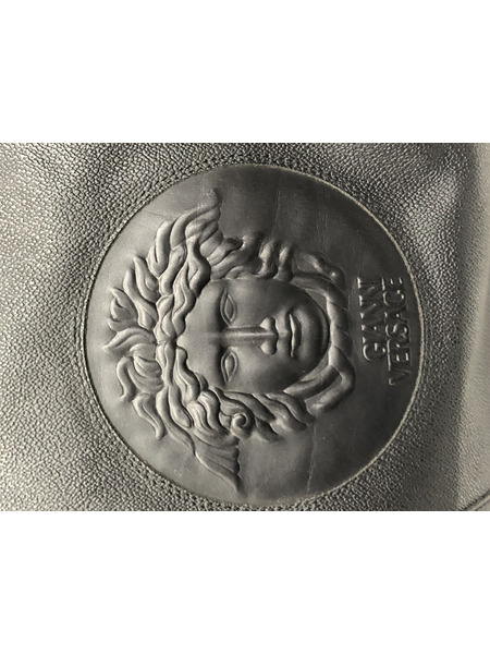 その他バッグ 2WAY/レザー/ボストンバッグ/ブラック