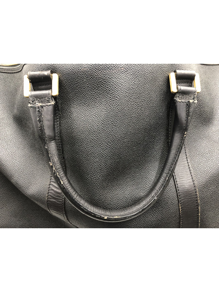 その他バッグ 2WAY/レザー/ボストンバッグ/ブラック