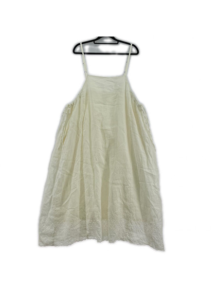Samansa Mos2 ノースリーブワンピース kazumi リネン(F)