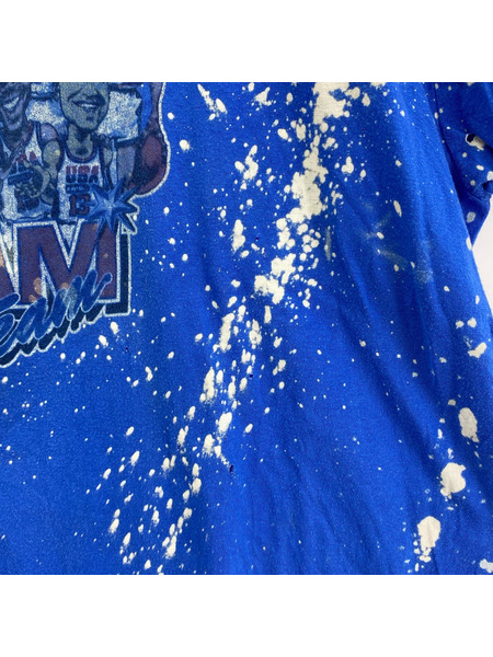 OLD・VINTAGE 半袖Tシャツ・カットソー DREAM TEAM グラフィックTee BLU